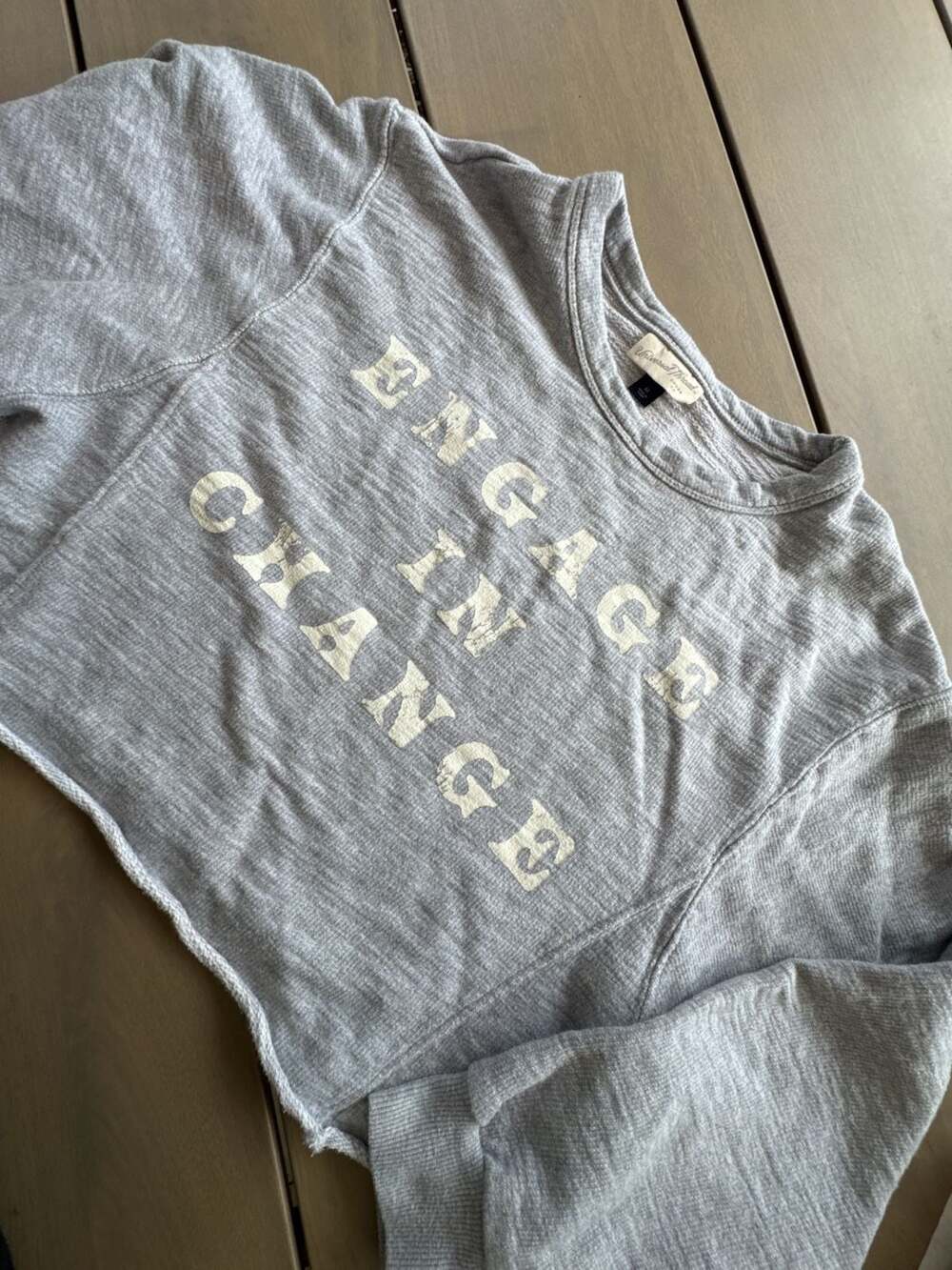Universal Thread Engage In Change Sweatshirt Size M